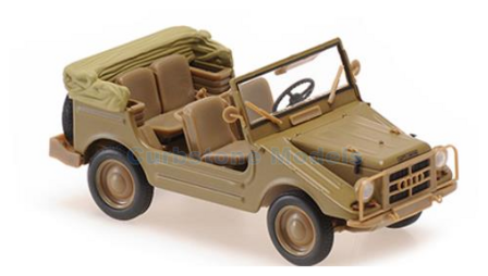 Modelauto 1:43 | Minichamps 940016101 | dkw munga khakigrey satin 1955