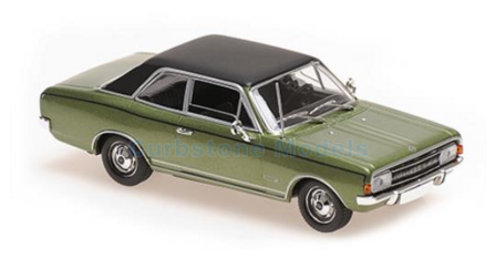 Modelauto 1:43 | Minichamps 940046160 | Opel Commodore A Groen metallic 1970