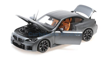 Modelauto 1:18 | Minichamps 110023121 | BMW M2 Matt Grey 2022