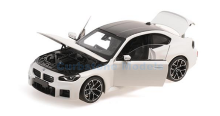 Modelauto 1:18 | Minichamps 110023122 | BMW M2 White 2022