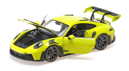 Modelauto 1:18 | Minichamps 110062028 | Porsche 911 992 GT3RS Groen 2023