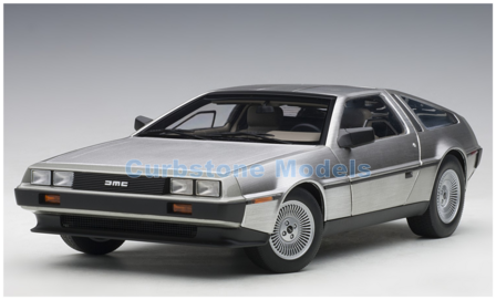 Modelauto 1:43 | Minichamps 940114070 | DeLorean DMC-12 Brushed Stainless Steel 1981