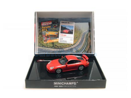 Modelauto 1:43 | Minichamps 400062027 | Porsche 911 GT3 Rood 2003