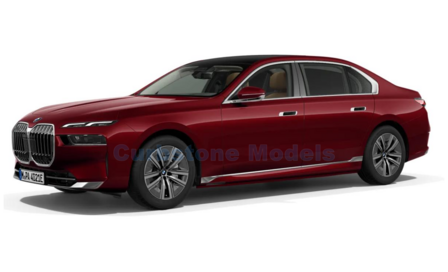 Modelauto 1:43 | Minichamps 410024202 | BMW I7 Red Metallic 2023