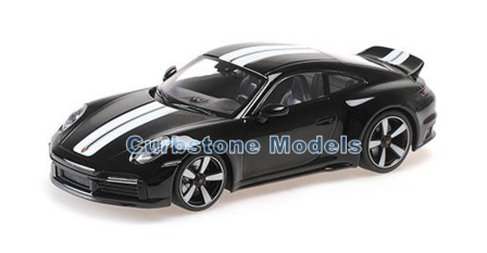 Modelauto 1:43 | Minichamps 410062000 | Porsche 911 Sport Classic Black 2022