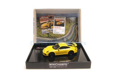 Modelauto 1:43 | Minichamps 410066029 | Porsche 911 GT3 Yellow 2017