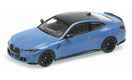 Modelauto 1:87 | Minichamps 870023024 | BMW M4 Matt Blue 2020