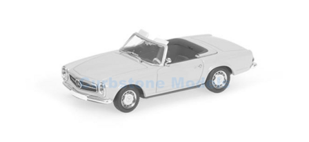 Modelauto 1:87 | Minichamps 870034031 | Mercedes Benz 280 sl red 1968