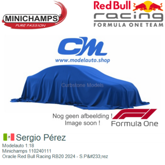 Modelauto 1:18 | Minichamps 110240111 | Oracle Red Bull Racing RB20 2024 - S.P&amp;#233;rez