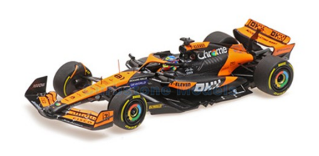 Modelauto 1:43 | Minichamps 537245681 | McLaren Formula One Team MCL38 2024 #81 - O.Piastri