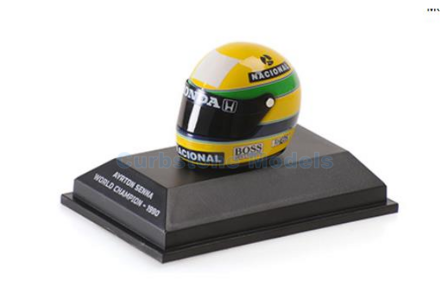 Helm 1:8 | Minichamps 540309027 | Rheos Helmet | McLaren Formula One Team 1990 - A.Senna