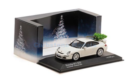 Modelauto 1:43 | Minichamps 400065405 | Porsche 911 GT3 Wit 2006