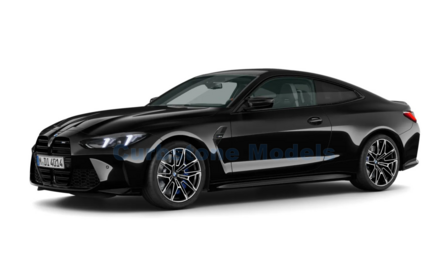 Modelauto 1:18 | Minichamps 110020141 | BMW M M4 Black Metallic 2024