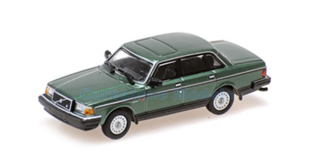 Modelauto 1:87 | Minichamps 870171400 | Volvo 240 GL Groen Metallic 1986