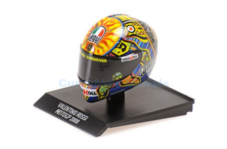 Motorfiets 1:10 | Minichamps 315080046 | Helm Rossi 2008 - V.Rossi