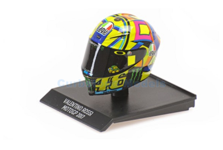 Motorfiets 1:10 | Minichamps 315170046 | Helmet Rossi 2017 - V.Rossi