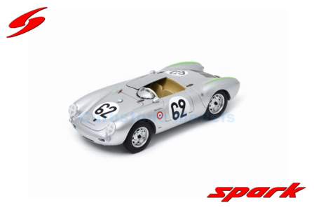 Modelauto 1:43 | Spark S9712 | Porsche Ag 550 RS Spyder 1969 #62 - H.Gl&ouml;ckler - J.Juhan