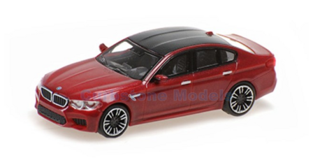 Modelauto 1:87 | Minichamps 870028005 | BMW MS RED METALLIC 2018