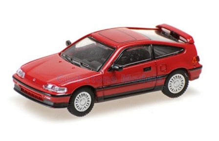 Modelauto 1:87 | Minichamps 870161024 | Honda CR-X MK2 RED 1987