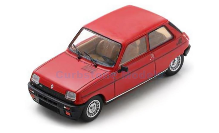 Modelauto 1:43 | Schuco 450203500 | Renault 5 Alpine Turbo Red 1982