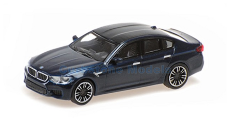 Modelauto 1:87 | Minichamps 870028006 | BMW M5 DARK BLUE METALLIC 2018