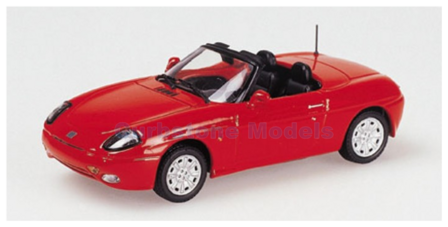 Modelauto 1:87 | Minichamps 870124230 | Fiat barchetta red 1996