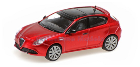 Modelauto 1:87 | Minichamps 870120005 | Alfa Romeo gulietta veloce red metallic 2017