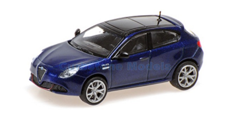 Modelauto 1:87 | Minichamps 870120006 | Alfa Romeo gulietta veloce blue metallic 2017