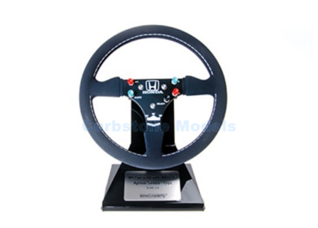 Accessoire 1:2 | Minichamps 254910001 | Steering Wheel mclaren mp4/6 1991 - A.Senna