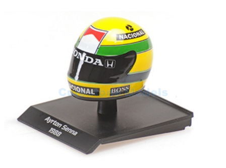 Helm 1:10 | Minichamps 540388812 | Bell helmet 1988 - A.Senna