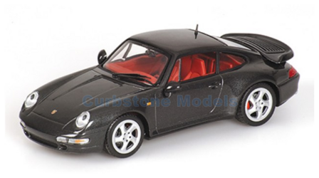 Modelauto 1:12 | Minichamps 127069100 | Porsche 911 993 turbo black 1995