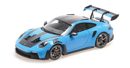 Modelauto 1:87 | Minichamps 870065021 | Porsche 911 GT3 RS Blue 2024