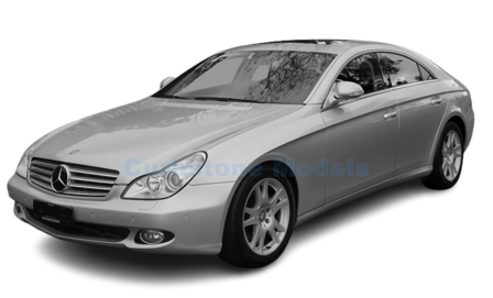 Modelauto 1:43 | Minichamps 940034300 | Mercedes Benz CLS Class (C219) Grey Metallic 2005