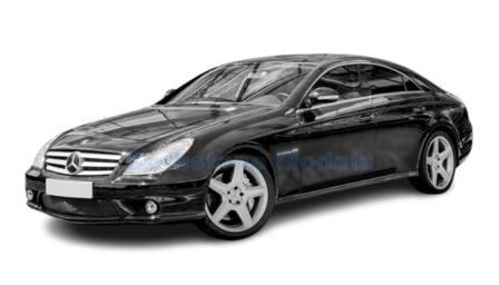 Modelauto 1:43 | Minichamps 940034301 | Mercedes Benz CLS Class (C219) Black 2005