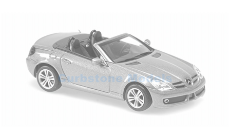 Modelauto 1:43 | Minichamps 940037330 | Mercedes Benz SLK (R171) Dark Blue Metallic 2007