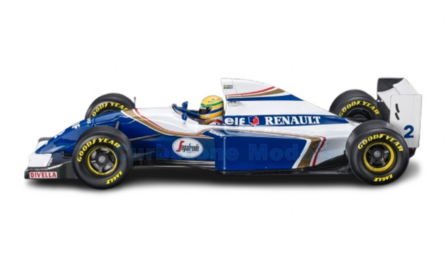 Modelauto 1:18 | GP Replicas GP174BWD | Williams Racing FW16 Renault 1994 #2 - A.Senna