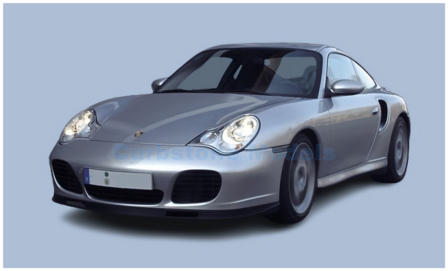 Modelauto 1:12 | Minichamps 127069500 | Porsche 911 Turbo S GT Silver Metallic 2004