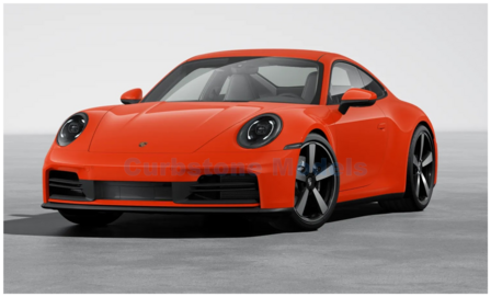 Modelauto 1:18 | Minichamps 155064020 | Porsche 911 Carrera Coup&eacute; (992.2) Red 2024