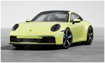 Modelauto 1:18 | Minichamps 155064021 | Porsche 911 Carrera Coup&eacute; Yellow Metallic 2024