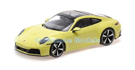 Modelauto 1:18 | Minichamps 155064021 | Porsche 911 Carrera Coup&eacute; Yellow Metallic 2024