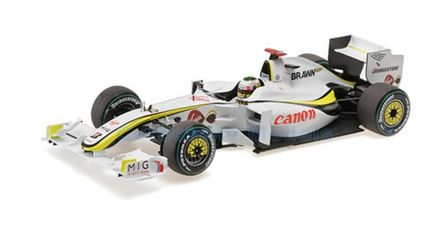 Modelauto 1:18 | Minichamps 180090222 | Brawn GP F1 Team BGP001 2009 #22 - J.Button