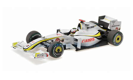 Modelauto 1:18 | Minichamps 180090223 | Brawn GP Formula One Team BGP001 2009 #23 - R.Barrichello