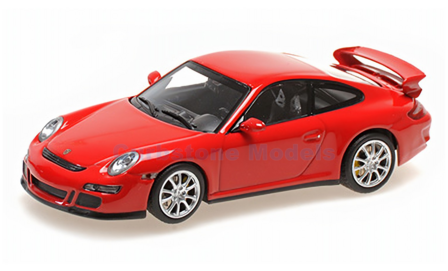 Modelauto 1:43 | Minichamps 400065404 | Porsche 911 GT3 Red 2006