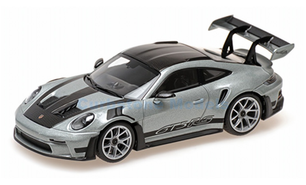 Modelauto 1:43 | Minichamps 410062117 | Porsche 911 GT3 RS (992) Silver 2023