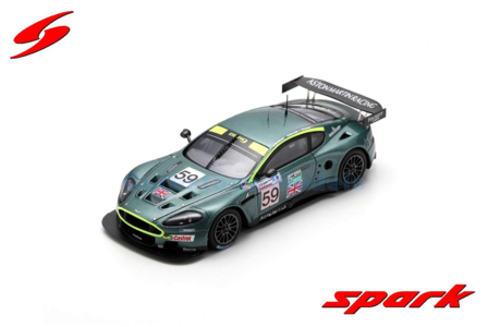 Modelauto 1:43 | Spark S5856 | Aston Martin Racing DBR9 2005 #59 - D.Brabham - S.Sarrazin - D.Turner