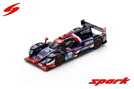 Modelauto 1:43 | Spark S9133 | Oreca 07 Gibson LMP2 | United Autosports USA 2024 #22 - O.Jarvis - B.Garg  - N.Siegel 