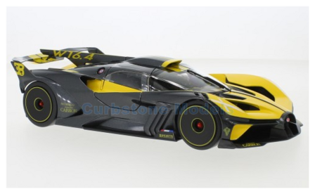 Modelauto 1:18 | Bburago 18-11047YELLOW | Bugatti Bolide W16.4 Yellow / Black 2020