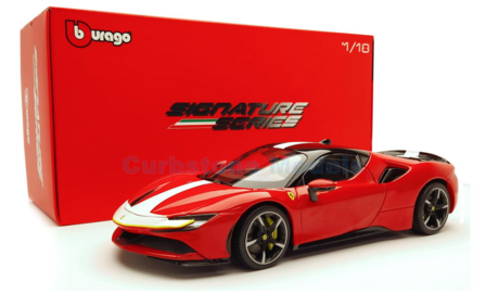 Modelauto 1:18 | Bburago 18-16911R/BK | Ferrari SF90 Stradale Assetti Fiorano Red 2019