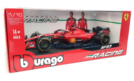 Modelauto 1:18 | Bburago 18-16812L | Scuderia Ferrari SF-23 2023 #16 - C.Leclerc