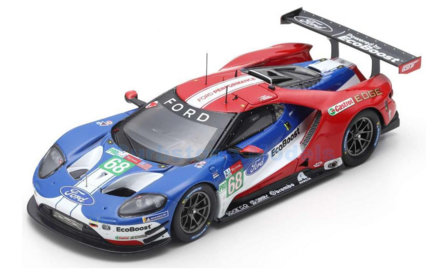 Modelauto 1:43 | Spark S7932 | Ford Chip Ganassi Team USA GT EcoBoost LMGTE-PRO 2019 #68 - D.M&uuml;ller - P.Bourdais - J.Hand